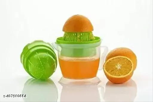 Plastic Mini Small Nano 2 in 1 Hand Press Manual Juicer,Fruits Juicer Hand Juicer (Green) – photo 3