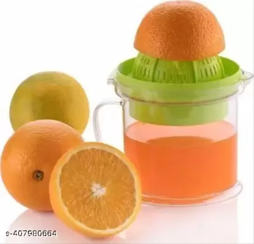 Plastic Mini Small Nano 2 in 1 Hand Press Manual Juicer,Fruits Juicer Hand Juicer (Green) – photo 4